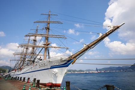 横滨海事博物馆，日本横滨，日本横滨，日本横滨，帆船，码头，博物馆