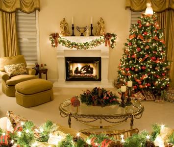 圣诞节，新年，毛皮树，假日