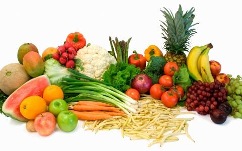 蔬菜，水果，什锦