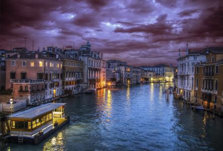意大利，威尼斯，大运河
