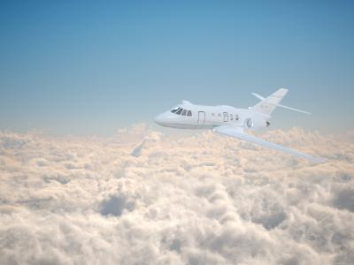 飞机，商业，航空，喷气，云，天空
