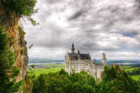巴伐利亚，西南部，城堡，德国