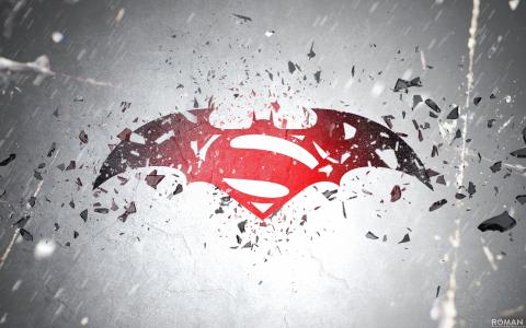 VS超人，真棒，徽标，壁纸