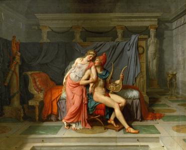 大卫，雅克 - 路易，1788年爱巴黎和海伦娜