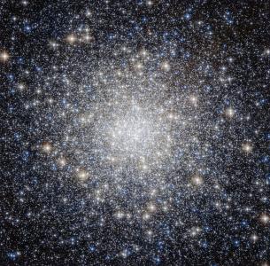 耀眼的，球状的，星团，梅西耶，92,26700，光，年，来自地球