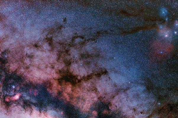 NGC 6523,拉古纳,恒星,星座,空间,星云
