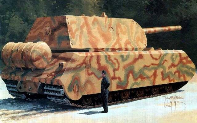 超重,“老鼠”,Panzerkampfwagen八,“玛斯”,坦克