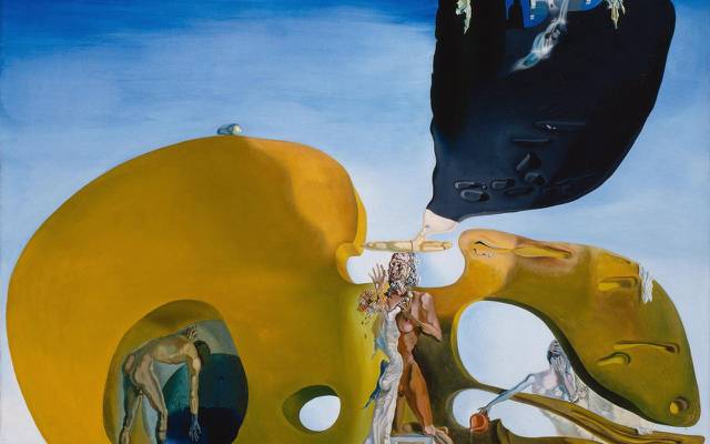 壁纸萨尔瓦多·达利,超现实主义,流体欲望的诞生,图片,萨尔瓦多·达利