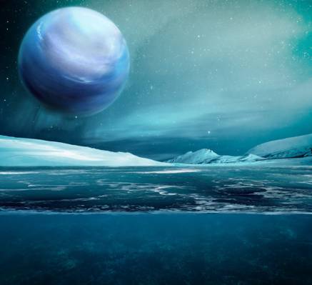 行星海王星高清壁纸的照片