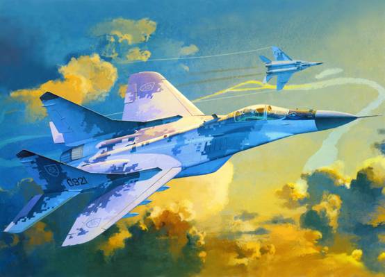 艺术,支持,飞机,点,苏联,战斗机,OKB,米格,研制,米格-29A,俄罗斯,支点,多用途
