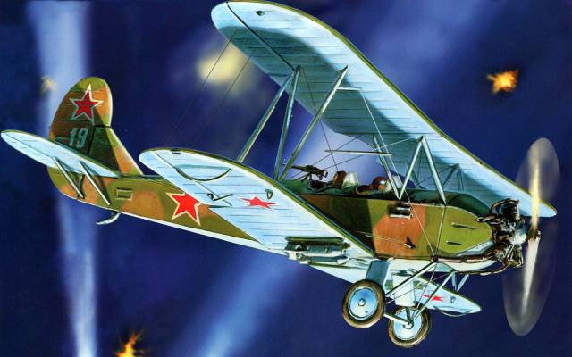 波2,二战,双翼飞机,U  -  2,妇女,飞机,夜间,苏联,轰炸机,多用途,天空,Polikarpov,卫兵,...  - 