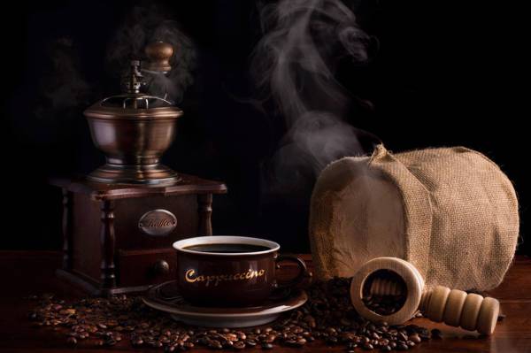 咖啡豆,香气,咖啡,邮袋,咖啡研磨机
