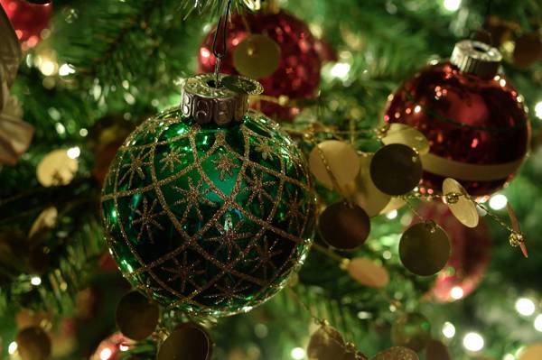 树,新年,球,玩具,圣诞节,驯服
