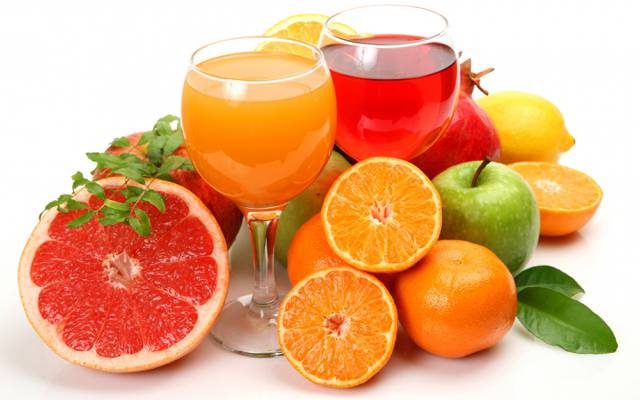 柠檬,果汁,石榴石,柑橘,水果,葡萄柚,橘子,苹果