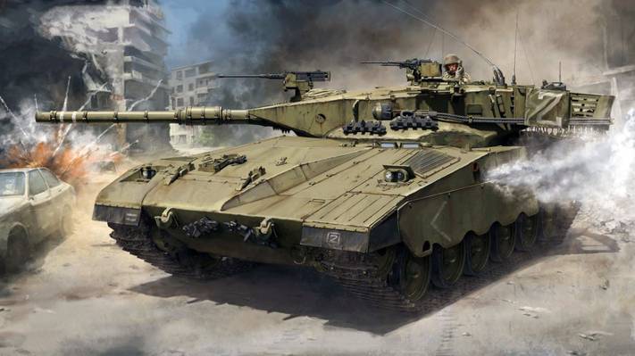 壁纸主战坦克,以色列,战车,梅卡瓦Mk.1,梅卡瓦Mk.1