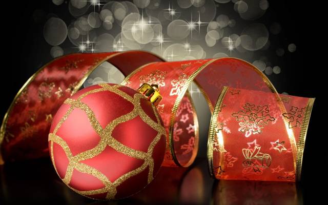 壁纸红色,新年,磁带,假期,背景,圣诞节,黄金,玩具,新年,圣诞节,球,圣诞节,黑色,...