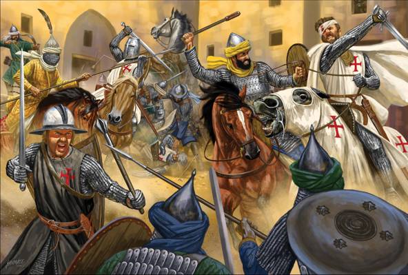 圣骑士,圣战,剑,战士圣堂武士,马,神圣的战士,十字军东征,骑士,血,矛,肯,骑士...