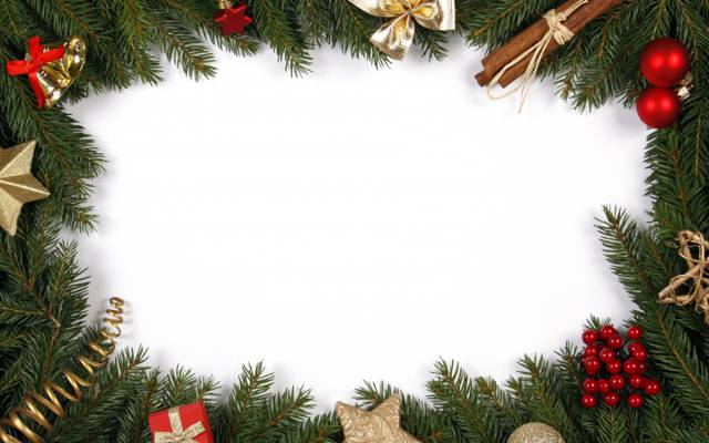 壁纸弓,圣诞装饰品,钟声,树,分支机构,肉桂