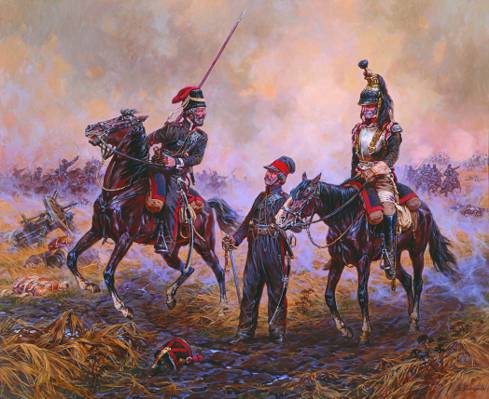 战争,俘虏,胸甲,1812年,法国,国内,答：Averyanov,绘画