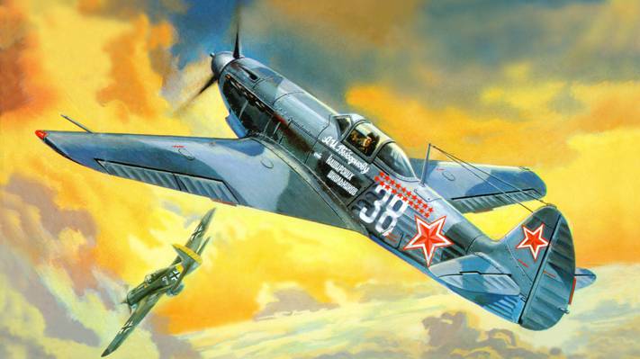 图,As-9T,雅科夫列夫,苏联单引擎战斗机,Vybornov,苏维埃空军