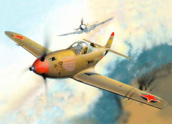 WW2,airacobra,它,亚历山大Pokryshkin,王牌,租借,集,P  -  39Q,BBC,空战,飞,和...