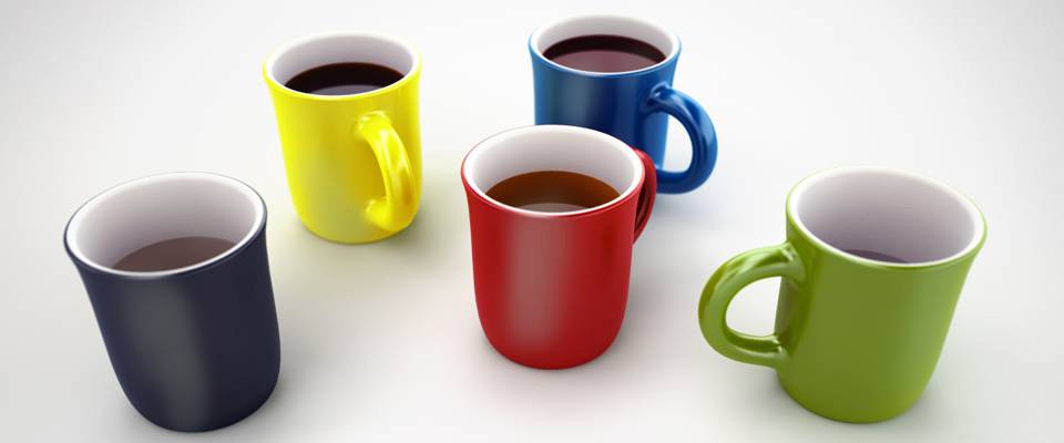咖啡,喝,盅,茶,静物,杯子