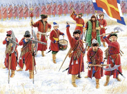 艺术,俄罗斯,军队,18世纪,是,俄罗斯,采取,军事,弓箭手,主要,部队,运动,...