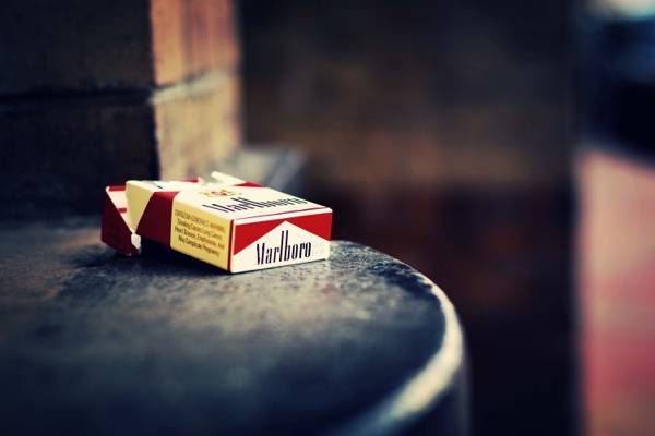 香烟,盒子,万宝路