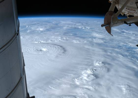 地球,宝石,国际空间站,飓风,元素,云