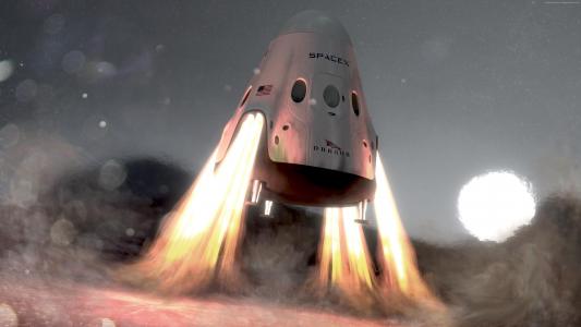 SpaceX,船,红龙,火星（水平）
