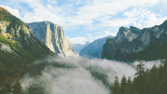 优胜美地山谷,El Capitan峰会,加州优胜美地国家公园