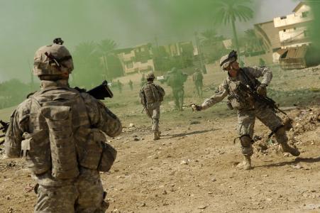 士兵,手榴弹,美军,撤离,伊拉克,部队（横向）