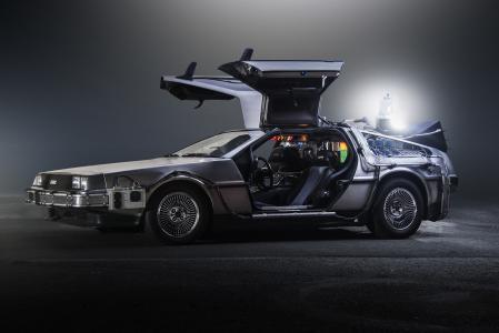 DeLorean时间机器,回到未来,2017年,HD