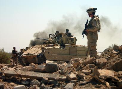 M3A2布雷德利,战车,伊拉克,美军（横向）