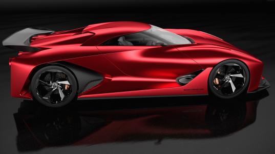 日产2020 Vision Gran Turismo,红色,概念,日产,超级跑车,豪华车,跑车,速度,试驾（水平）