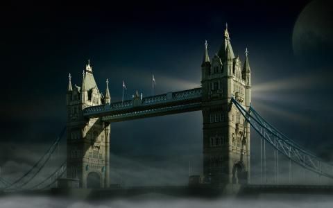 伦敦塔桥英国高清