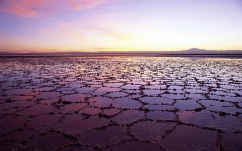 智利的盐湖