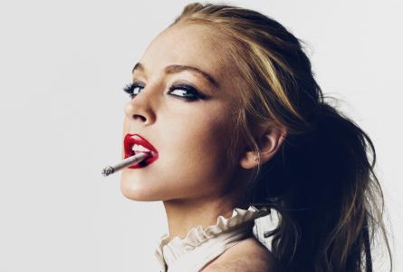 Lindsay Lohan,最受欢迎明星,歌手,女演员,模特（水平）