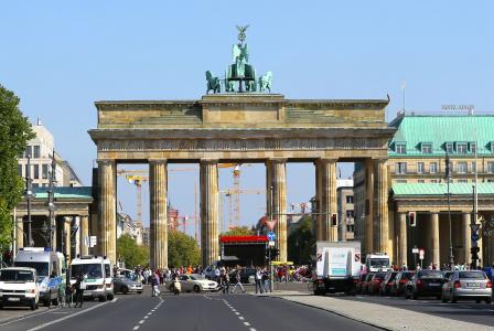 柏林, 勃兰登堡门, 具有里程碑意义, 建筑, 感兴趣的地方, 旅游景点