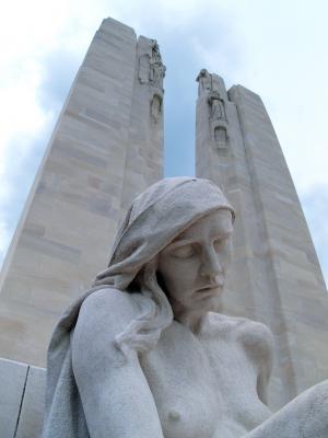 vim 岭, 纪念, 法国, ww1, 世界战争, 第一次世界大战, 纪念碑