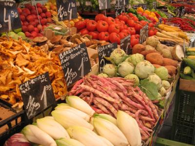 市场, 蔬菜, 市场摊位, 食品, 健康, 吃, 维生素