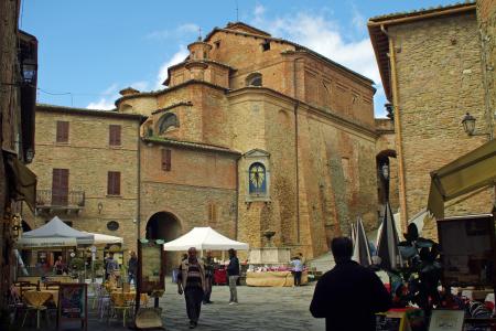 panicale, 佩鲁贾, 博尔戈, 中世纪, 中世纪的村庄, 翁布里亚, 意大利