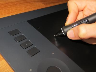 手写笔, wacom, 平板电脑, 按钮, 图形, 计算机, 网站设计