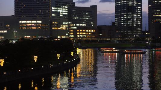 夜景, 横滨, 日本