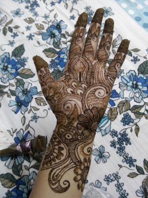 mehendi, 指甲, 传统, 纹身, 印度, 艺术, 模式