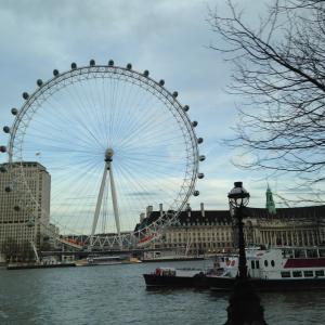 英格兰, 伦敦, 英国, 泰晤士河, 车轮, 著名的地方, 摩天轮