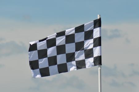 国旗, 赛车, 大奖赛, 汽车, 赛跑旗子, 竞赛, 光影交错