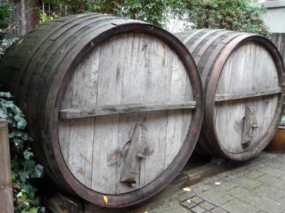 桶, 酒桶, 每桶, 酒桶, 葡萄酒, 伍兹, 从木材