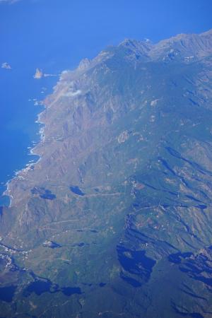 特内里费岛, 鸟瞰图, 保育山脉, 岛屿, 加那利群岛, 飞, 海岸