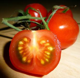 穗型西红柿, 番茄, 蔬菜, 食品, 红色, 关闭, 吃